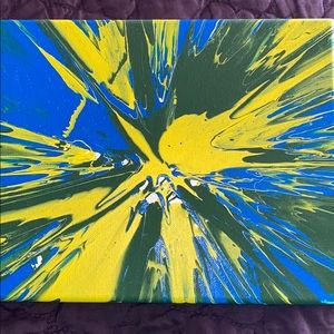 8x10 Brazil Spin Art